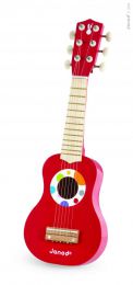Detská gitara Confetti červená