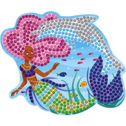 Kreatívna mozaika Morské panny a delfíny