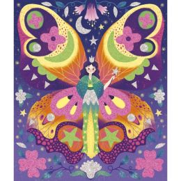 Kreatívna súprava Penové nálepky a svietiaci piesok Magické víly