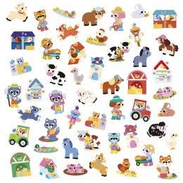 Stickers Veľké samolepky Farma