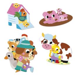 Stickers Veľké samolepky Farma
