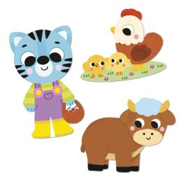 Stickers Veľké samolepky Farma