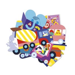 Stickers Veľké samolepky Dopravné prostriedky