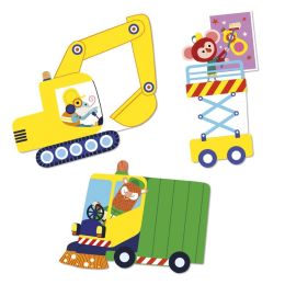Stickers Veľké samolepky Dopravné prostriedky