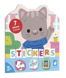 Janod Stickers Samolepkový sešit Můj dům 