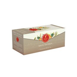 Čaj Tea Bags White Tea Peach 25 x 2,5 g - 0 Čaj Tea Bags White Tea Peach 25 x 2,5 g - 0