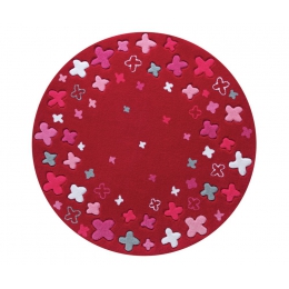 Detský koberec Bloom Filed červená ESP-2980-04 - 1 ks