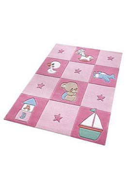 Detský koberec Newborn ružový 1 SM-3986-01
