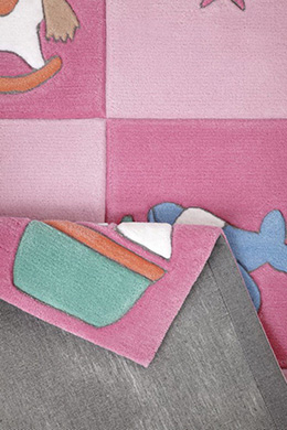 Detský koberec Newborn ružový 1 SM-3986-01