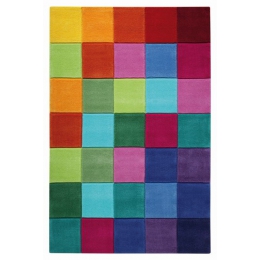 Detský koberec Smart Square multicolor 1 SM-3990-01 - 1 ks