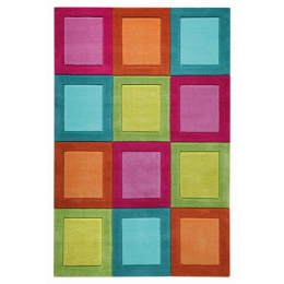 Detský koberec Smart Button multicolor 2 SM-4025-01 - 1 ks