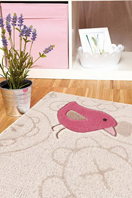 Detský koberec Happy Zoo Elephant ružový 3 SK-3342-04
