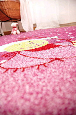 Detský koberec ovečka Schnugg 1 0524-05 červený