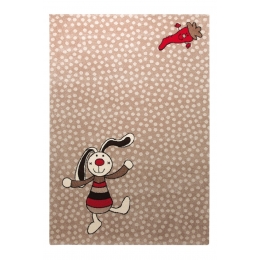 Detský koberec Rainbow Rabbit 5 SK-0523-04 hnedý - 1 ks