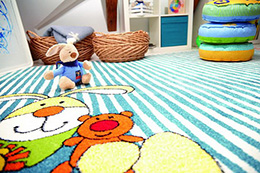 Detský koberec zajačik Semmel Bunny modrý 5 SK-0527-01