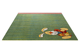 Detský koberec zajačik Semmel Bunny 1 SK-0527-02 zelený