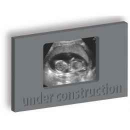My First Picture - rámček na fotku z ultrazvuku - sivý - 1 ks