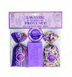 Darčekový set sáčky s levanduľou a levanduľovej mydlo - 0 
