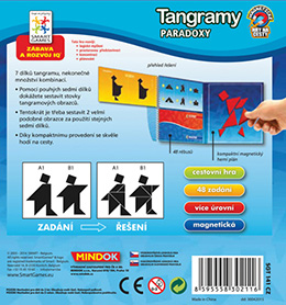 Tangramy: Paradox - magnetická cestovná hra