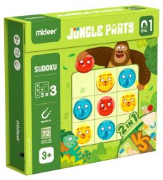Sudoku Párty v džungli Level Up 01 - 0 ks Sudoku Párty v džungli Level Up 01 - 0 ks