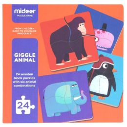 Moje prvé puzzle Veselé zvieratká - 0 ks Moje prvé puzzle Veselé zvieratká - 0 ks