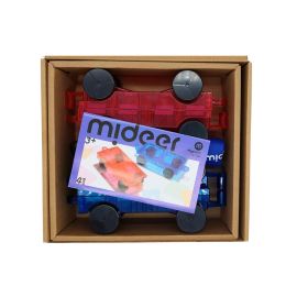 Magnetická stavebnica Podvozky 4 ks