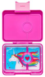 Yumbox Krabička na svačinu - svačinový box Snack - Malibu Purple Magical Unicorn