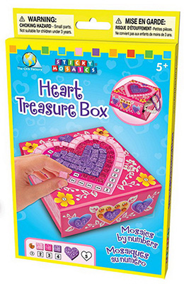 Vytvor si škatuľku na poklady - srdce