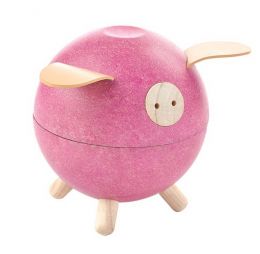 Plan Toys Pokladnička Růžové prasátko Piggy