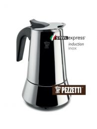 Pezzetti Moka konvice SteelExpress 4 šálky