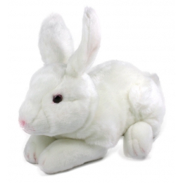Plyšový králik biely, veľký - 0 ks