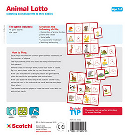 Lotto zvieratá