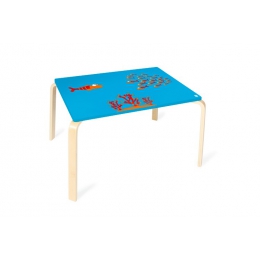 Drevený detský stôl Rybička - 1 ks