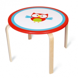 Drevený detský stôl Sovička - 1 ks