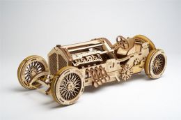 Ugears Mechanická 3D stavebnice - Auto U9 Grand Prix Car