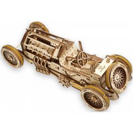 Mechanická 3D stavebnice - Auto U9 Grand Prix Car