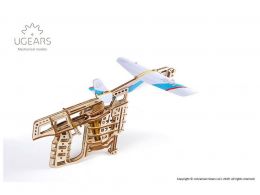Mechanická 3D stavebnice - Vystreľovač lietadiel + klzák