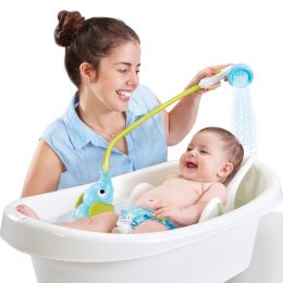 Yookidoo Dětská sprcha Slon modrý - hračka do vany