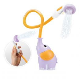Detská sprcha Slon fialový - hračka do vane