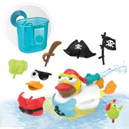 Kreatívne plávacie kačica - Pirát, hračka do vody