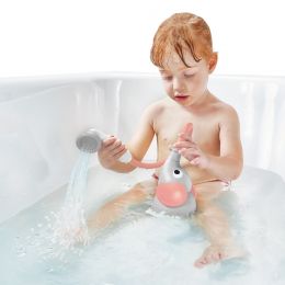 Detská sprcha Slon šedoružová - hračka do vane