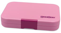 Krabička na desiatu - desiatový box XL Tapas 4 - Capri Pink Rainbow