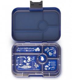 Krabička na desiatu - desiatový box XL Tapas 5 - Portofino Blue - 0 ks
