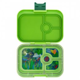 Yumbox Krabička na svačinu - svačinový box Panino - Conge Green