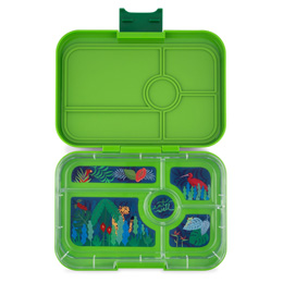 Yumbox Krabička na svačinu - svačinový box XL Tapas 5 - Go Green Jungle