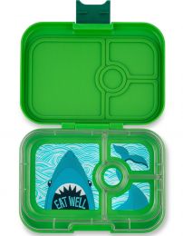 Yumbox Krabička na svačinu - svačinový box Panino - Bamboo Green Shark