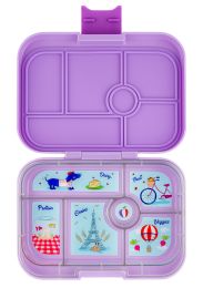 Krabička na desiatu - desiatový box Original - Lulu Purple Paris Tray - 0 ks