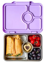 Krabička na desiatu - desiatový box nerezový Pret RVS 4 - Lavande Purple