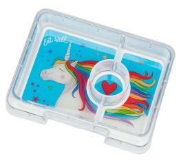 Krabička na desiatu - desiatový box Snack - Lavande Purple Unicorn