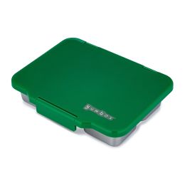 Krabička na desiatu - desiatový box nerezový Pret RVS 4 - Pomme Green
